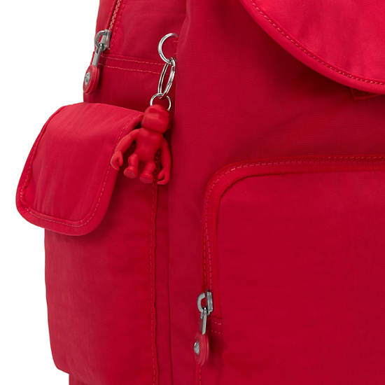 Kipling City Pack Backpacks Red Rouge | CA 1808PJ